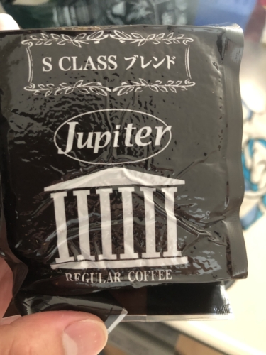 Sクラスブレンドと書いてあるが、普通のブレンドより安かったという、謎コーヒー豆